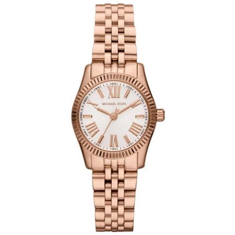 lexington michael kors rose gold|Michael Kors Women's Lexington Three.